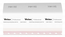 Veiro Professional Полотенца для рук V-сложение Premium, 1 сл, 250 шт, белые