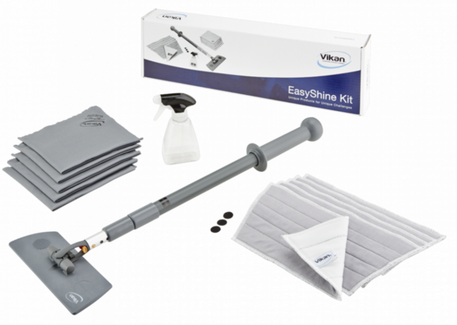 Набор для очистки стекол и зеркал Easy Shine Kit