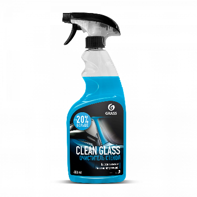Средство для стекол и зеркал CLEAN GLASS 600мл с курком