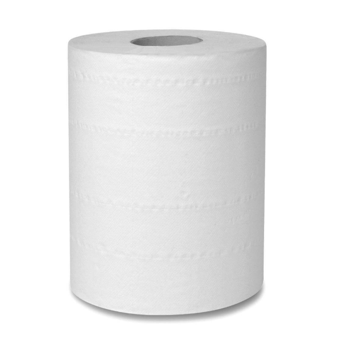 Полотенце бумажное белое FOCUS Extra Quick 2сл, 150м, H20см, Ø-17/5см 6/1