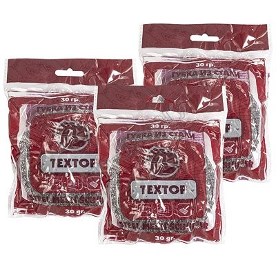 Мочалка из стали TEXTOP 30г 1/120