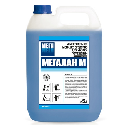 Средство универсальное моющее для уборки помещений МЕГАЛАН М 5л 1/1