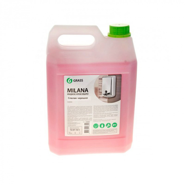 Крем-мыло СПЕЛАЯ ЧЕРЕШНЯ MILANA 5кг 1/4
