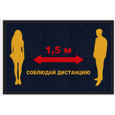 Входные грязезащитные коврики с логотипом 60х90, SNL60-D