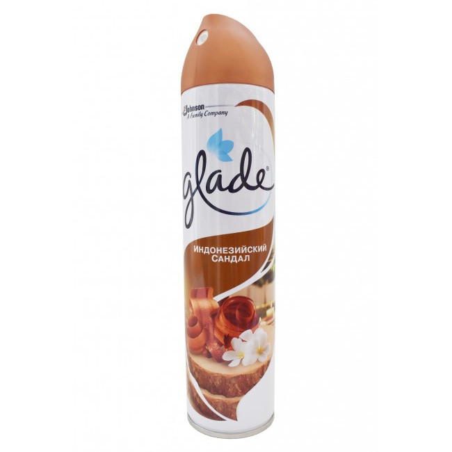 Освежитель воздуха ИНДОНЕЗИЙСКИЙ САНДАЛ GLADE 300мл 1/12