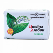 Туалетное мыло ЦВЕТЫ ЛЮБВИ ЛАНДЫШ 90г 1/6/72