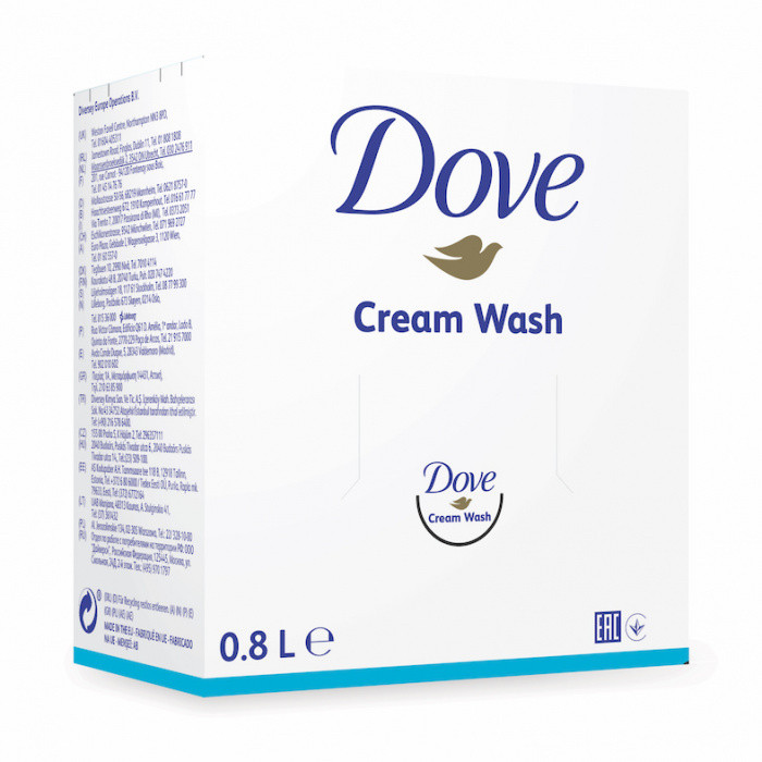 Крем-мыло для рук SOFT CARE DOVE CREM WASH 800мл 6/1