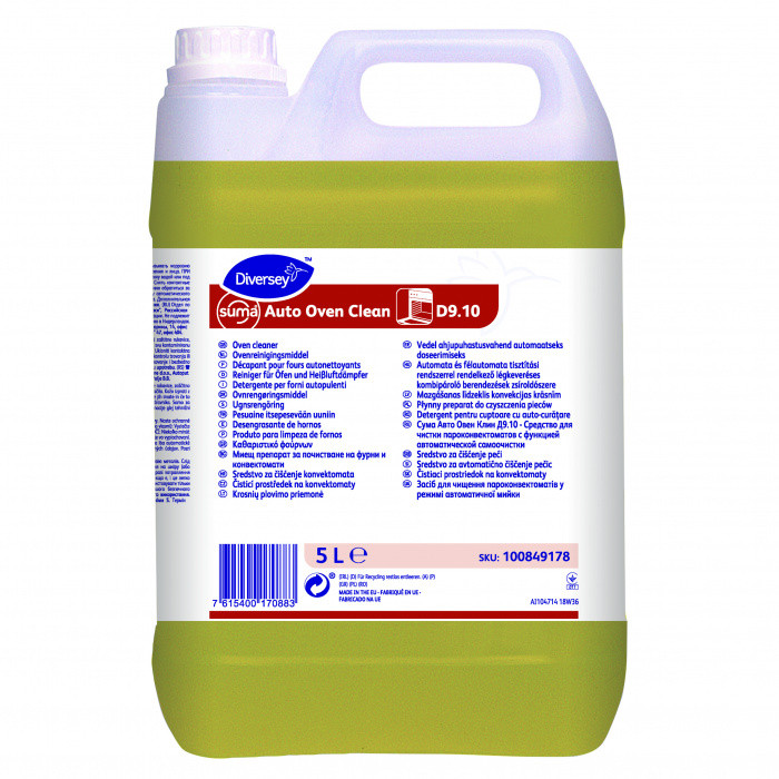 Средство для мойки пароконвектоматов SUMA AUTO OVEN CLEAN D9.10 5л 2/1