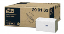 Полотенца в пач. Tork Xpress Singlefold ZZ-сл, 2-сл, 250л, 23х24,8см, белый 1/15