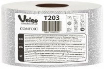 Туалетная бумага белая VEIRO PROFESSIONAL COMFORT 2сл, 200м, 1600л 12/1
