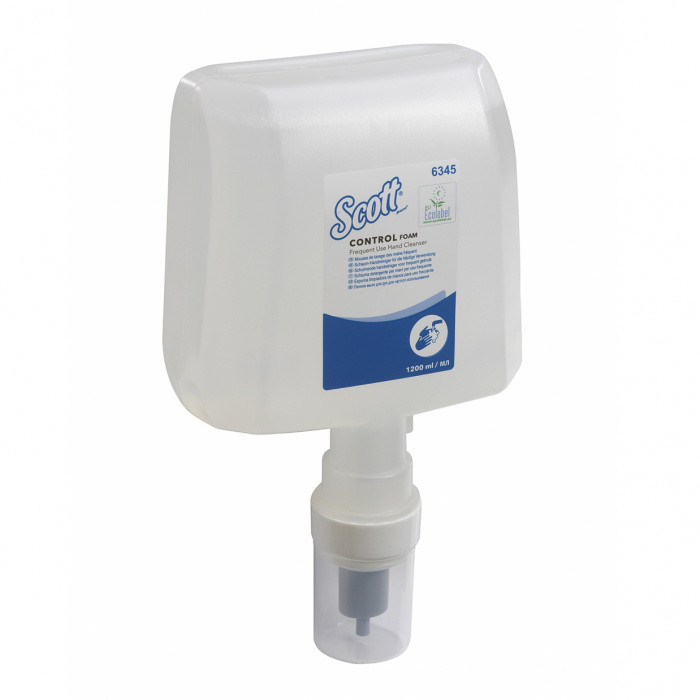 Жидкое мыло-пена в картриджах прозрачное КIMBERLY SCOTT® CONTROL 1,2л 1/4