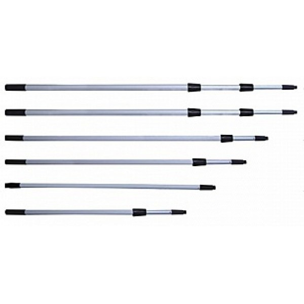 Штанга телескопическая 2-х секционная алюминиевая GRASS 1,2-2,4м 1/40