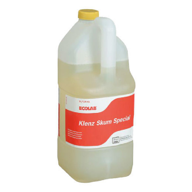 Ecolab Klenz Skum Special концентрированное хлорсодержащее щелочное моющее средство для мытья полов, стен и оборудования
