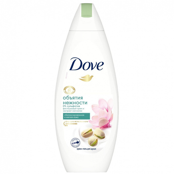 Крем-гель для душа ФИСТАШКОВЫЙ КРЕМ и МАГНОЛИЯ DOVE 250мл