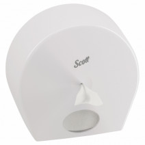 Диспенсер для туалетной бумаги, белый KIMBERLY AQUARIUS Scott® Controll 1/1