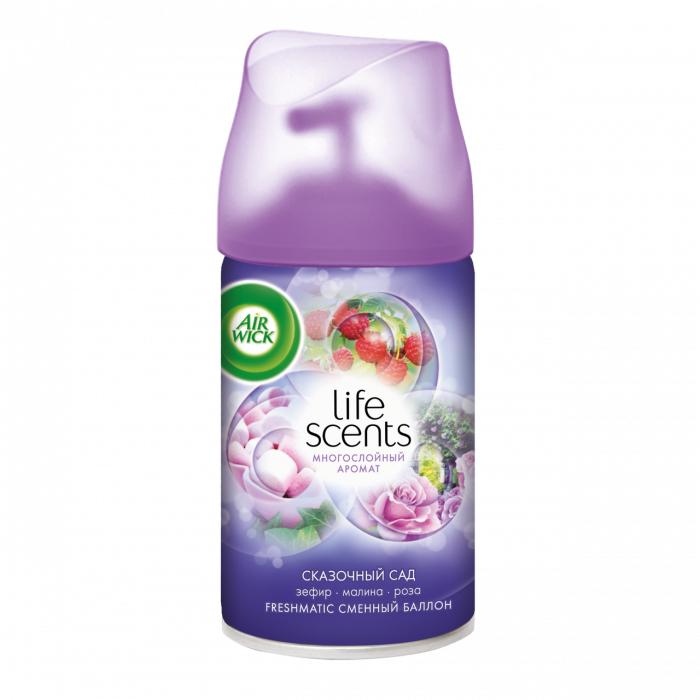 Сменный аэрозоль AIR WICK LIFE SCENTS СКАЗОЧНЫЙ САД 250мл 1/6
