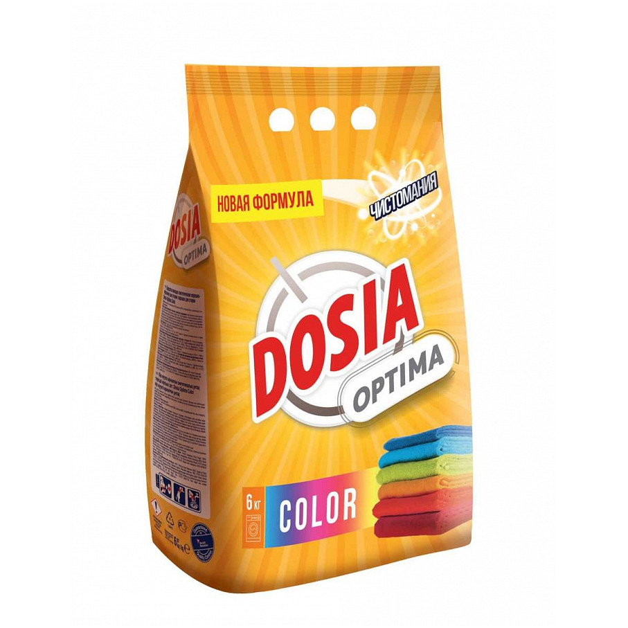 Стиральный порошок автомат OPTIMA КОЛОР DOSIA 4кг 1/4