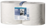Протирочная бумага белая в рулоне TORK PLUS PREMIUM 2сл, 255м, 750л, 23,5*34см W1/W2-130041 2/1
