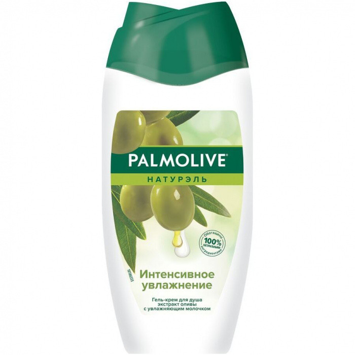 Гель-крем для душа ИНТЕНСИВНОЕ УВЛАЖНЕНИЕ НАТУРЭЛЬ PALMOLIVE 250мл