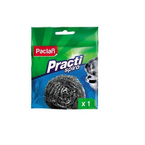 Мочалка из стали спиральная PACLAN SPIRO PRACTI 1/60