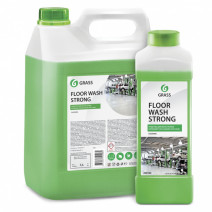 Щелочное концентрированное средство для мытья пола FLOOR WASH STRONG 1л 1/12