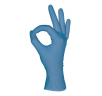 Перчатки нитриловые 100 шт/упак голубые L
