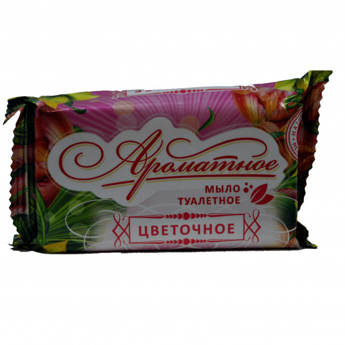 Туалетное мыло ЦВЕТОЧНОЕ АРОМАТНОЕ 100г 1/90