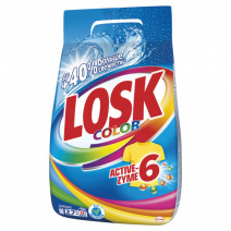 Cтиральный порошок автомат КОЛОР LOSK 2,7кг 1/4