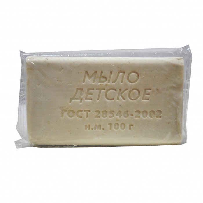 Туалетное мыло ДЕТСКОЕ 100г в обертке 1/90