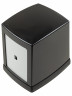 Диспенсер для салфеток пластик, черный настольный Vialli NP80B