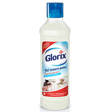 Чистящее средство для пола СВЕЖЕСТЬ АТЛАНТИКИ GLORIX 1л 1/12