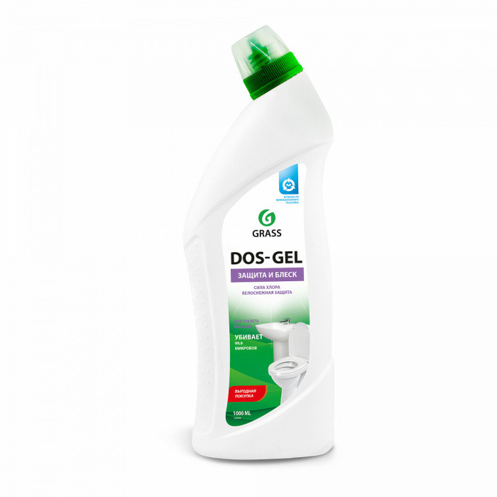 Дезинфицирующий чистящий гель DOS GEL 1л 1/12
