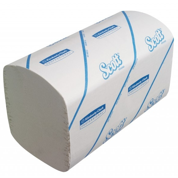 Полотенце бумажное белое KIMBERLY SCOTT® PERFORMANCE С-сл, 1сл, 274л 1/15
