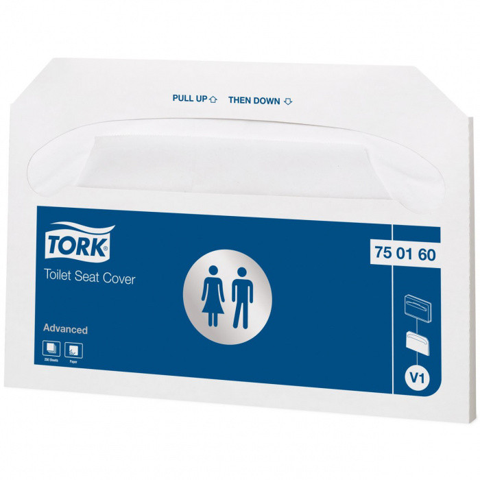 Индивидуальное покрытие на унитаз ADVANCED TORK 250л 1/20