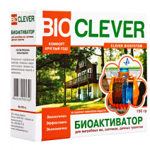 Биоактиватор для выгребных ям, септиков и дачных туалетов BIOCLEVER АКВАЛОН 150гр 1/16
