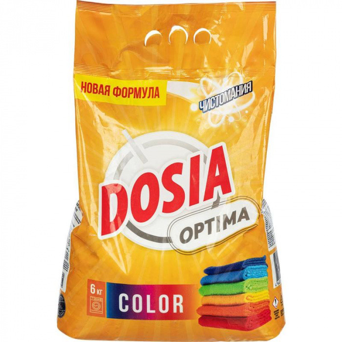 Стиральный порошок автомат OPTIMA КОЛОР DOSIA 6кг