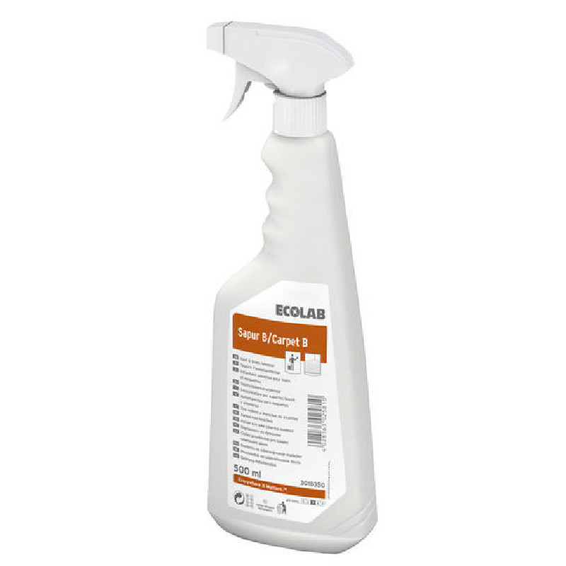 Ecolab Sapur B / Carpet B средство для удаления пятен масла, сливок, смолы, крема для обуви, мастики с ковровых покрытий