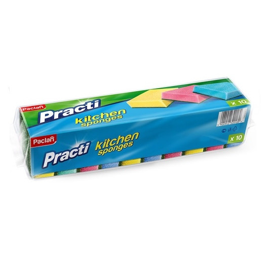 Губки для посуды PACLAN PRACTI 10шт 1/22