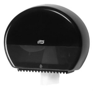Диспенсер для туалетной бумаги в мини-рулонах, Tork 555008 черный