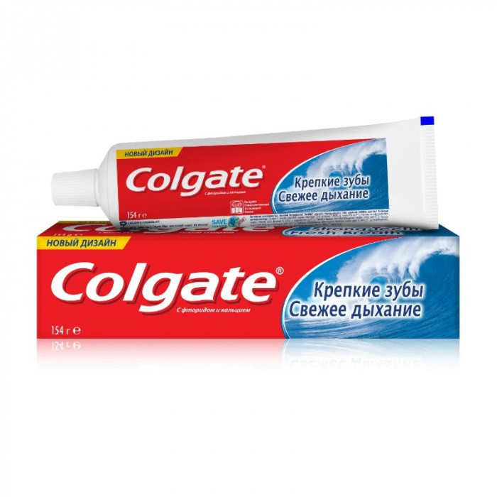 Зубная паста КРЕПКИЕ ЗУБЫ СВЕЖЕЕ ДЫХАНИЕ COLGATE 100мл