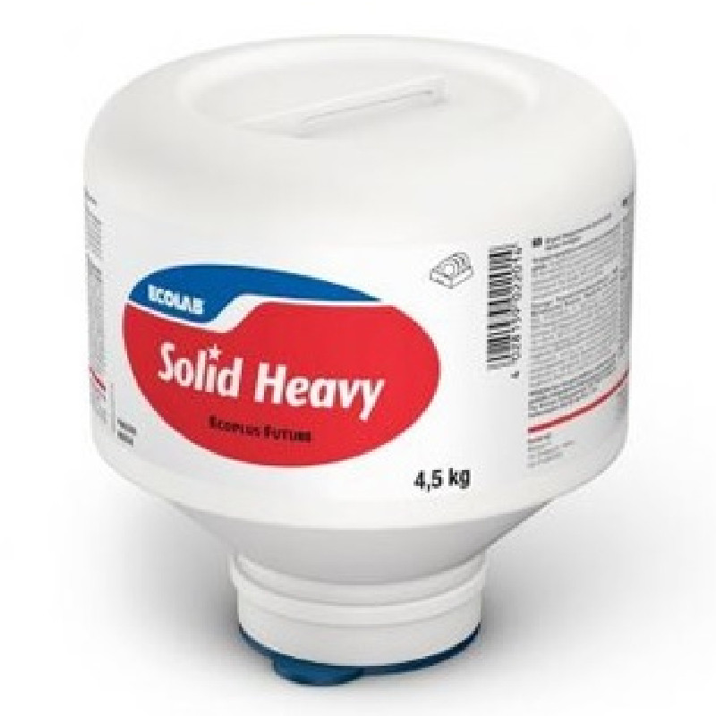 Ecolab Solid Heavy концентрированное твердое моющее средство для посудомоечных машин для жесткой воды