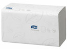 Полотенце бумажное белое TORK SINGLEFOLD ADVANCED 2сл, 250л, ZZ-сл, 24,8*23см 15/1