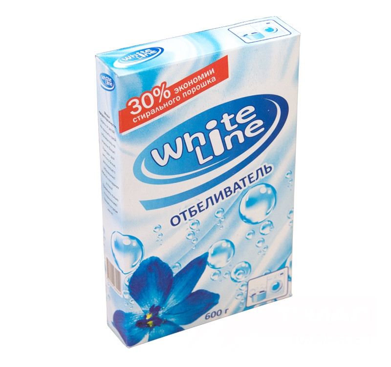 Отбеливатель 600г White Line