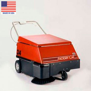 Аккумуляторная подметально - вакуумная машина Factory Cat Sweeper 34, 64