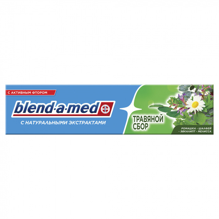 Зубная паста ТРАВЯНОЙ СБОР АНТИ-КАРИЕС BLEND-A-MED 100мл