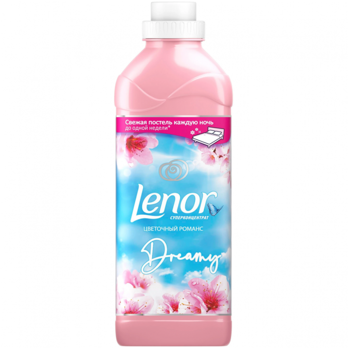 Кондиционер для белья супер концентрат LENOR ЦВЕТОЧНЫЙ РОМАНС 1.8л