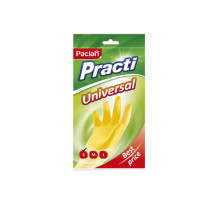 Перчатки резиновые Paclan Practi Universal S