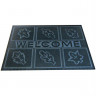 Входной резиновый шипованный коврик Welcome, 10.070