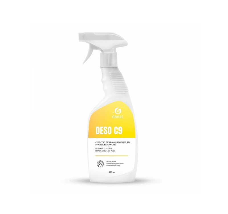 Средство для дезинфекции 600мл Deso C9 Grass (550023)