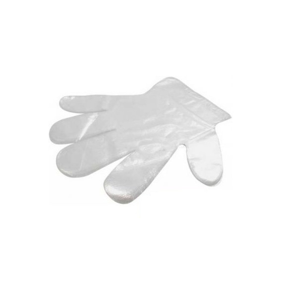 Перчатки п/э ОДНОРАЗОВЫЕ прозрачные, 50пар 1/100